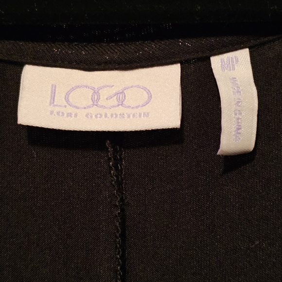 NWT LOGO LAYERS ASYMMETRICAL BLACK TANK Size Meduim - Picture 3 of 4